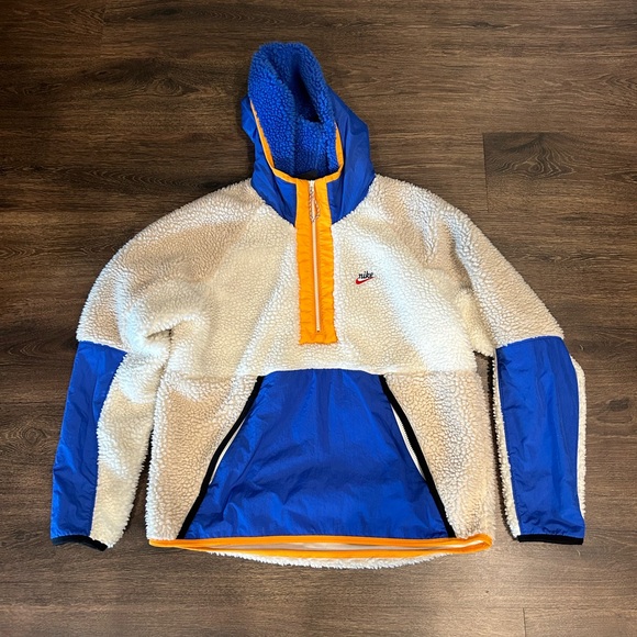 Nike Other - Nike Quarter Zip Sherpa Jacket- size Medium
